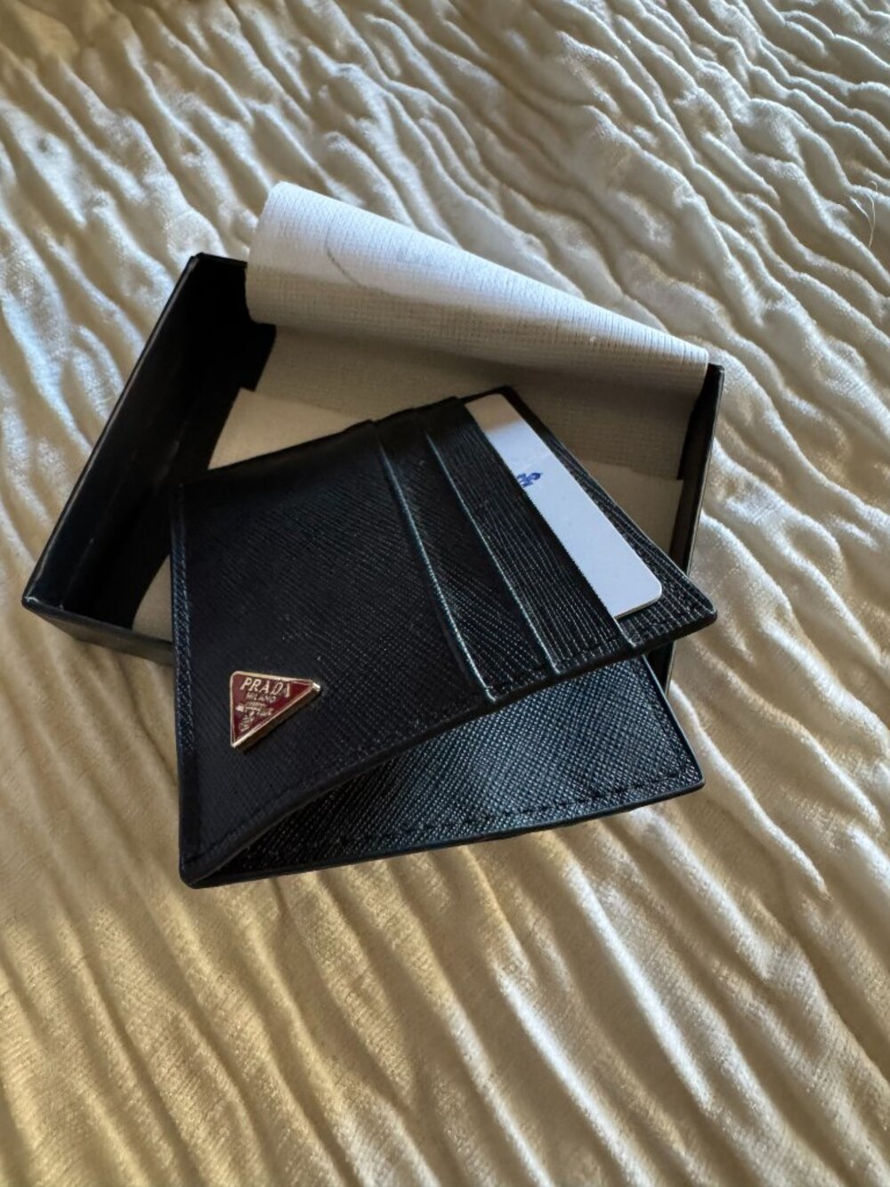 Black Slim Credit Card Holder